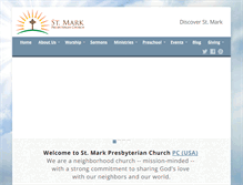 Tablet Screenshot of discoverstmark.org